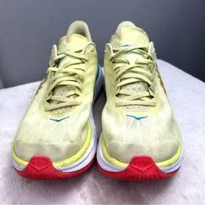 Hoka Carbon X 2 Sneaker Lyminary Coral 11.5 D Men Running Shoes Yellow HOKA Rocket X 2 Shoe main image 3